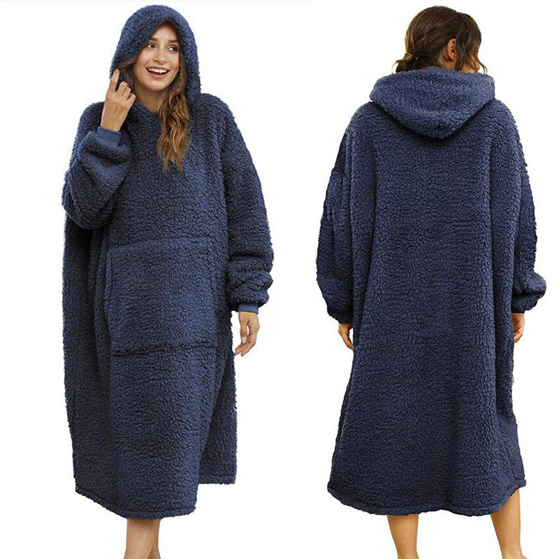 Men's cozy hooded bathrobe Lune London
