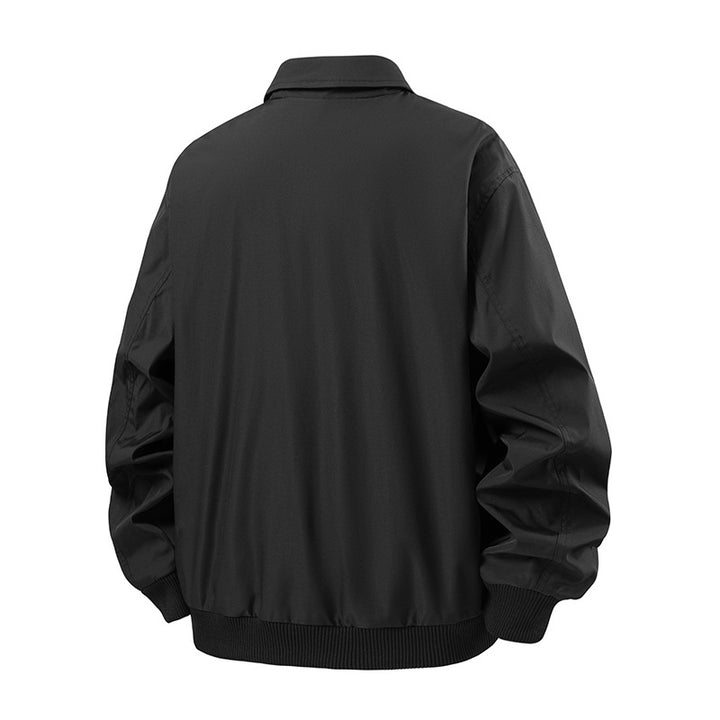 Sporty bomber jacket for men with practical zip pockets Lune London
