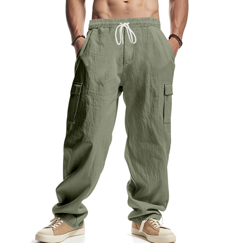 Men's cargo pants with relaxed fit and practical pockets Lune London