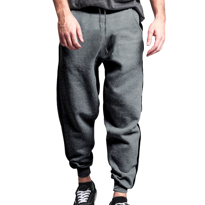 Chic and Stylish Men's Sport Jogging Pants with Side Stripe