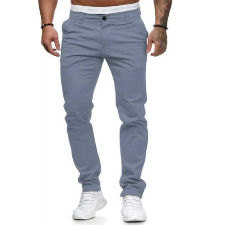 Lune London slim-fit chino pants for men