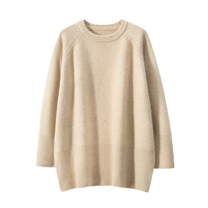Pull en tricot épais pour femmes avec un design surdimensionné et des manches volumineuses Chic & Stil