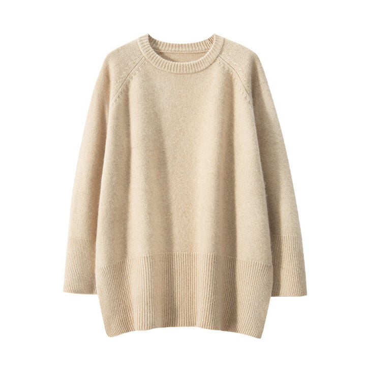 Pull en tricot épais pour femmes avec un design surdimensionné et des manches volumineuses Chic & Stil