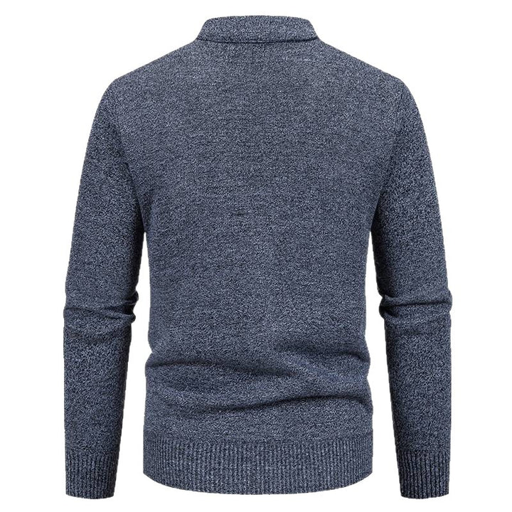 Men's knitted jacket with an elegant diamond structure Lune London
