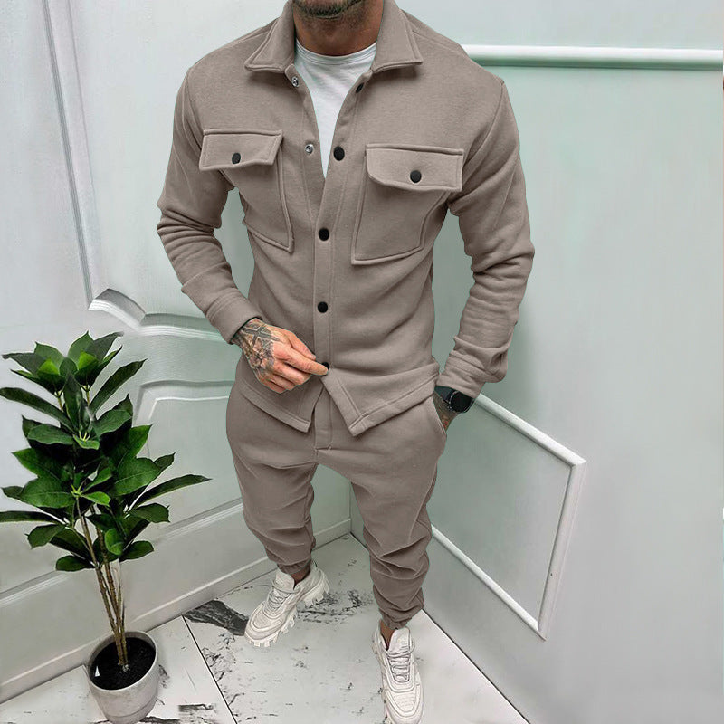 Modern leisure suit for men with practical pockets Lune London