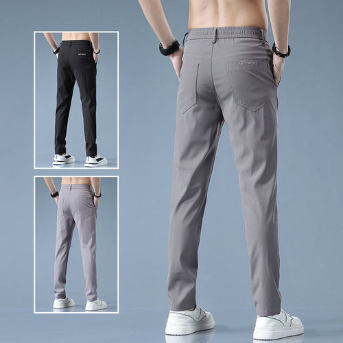 Casual pants for men with elastic waist and practical pockets Amarae