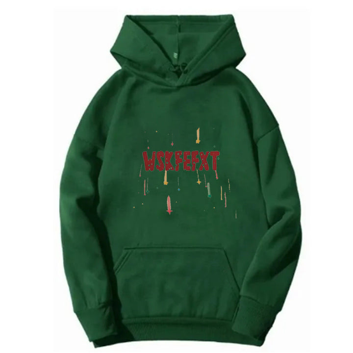 Women's hoodie with cool graphic print Chic & Stil