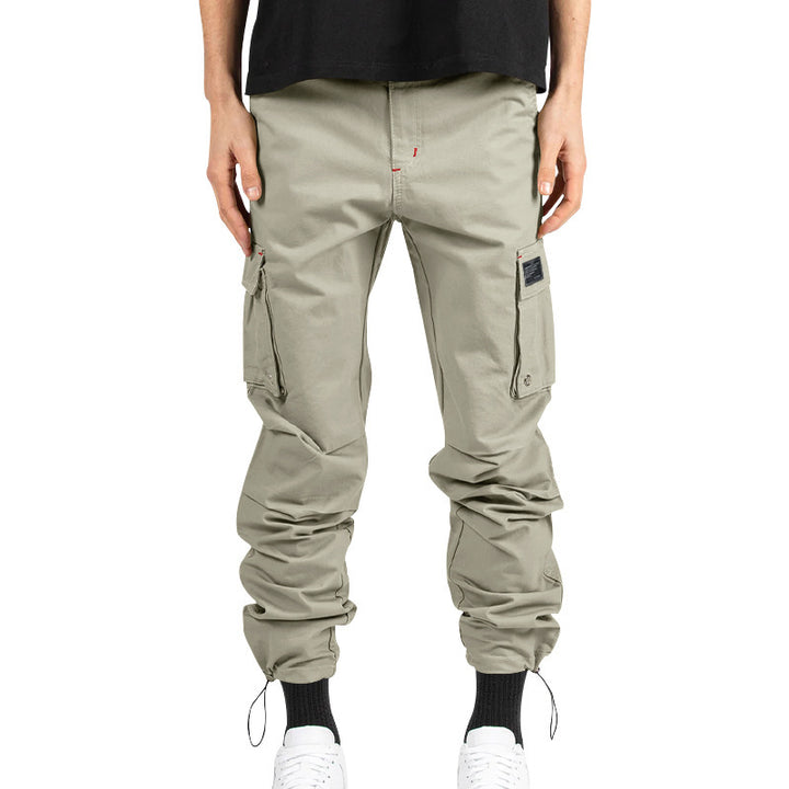 Men's cargo pants with practical pockets and chic and stylish cuffs