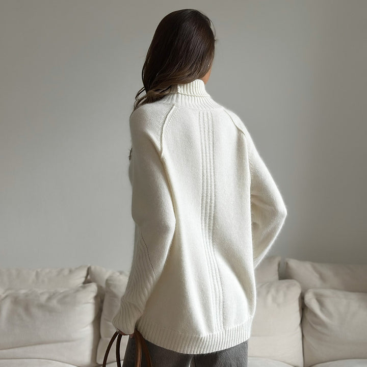 Pull en polaire douce pour femmes avec coupe moderne et doublure intérieure confortable Chic & Stil