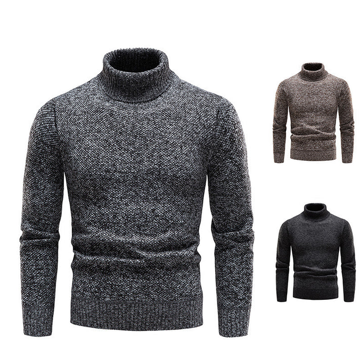 High quality wool turtleneck sweater for men Lune London