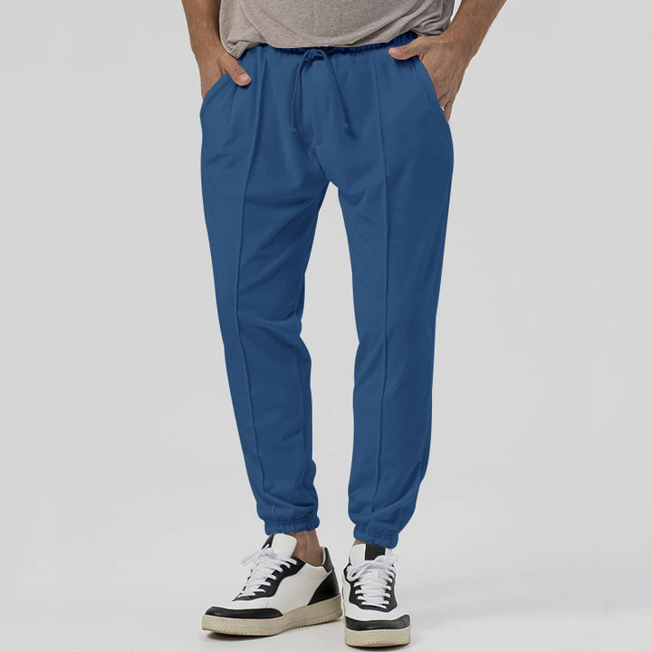 Men's sporty jogger pants with convenient drawstring and breathable structure Lune London