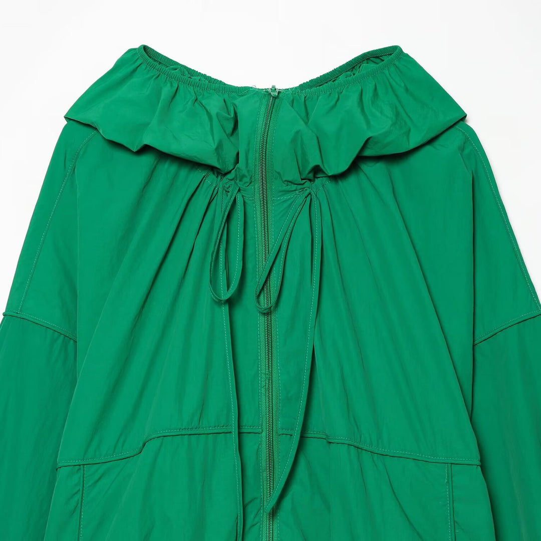 Women's Light Hoodie in Oversized Look with Drawstring and Elastic Band Amarae