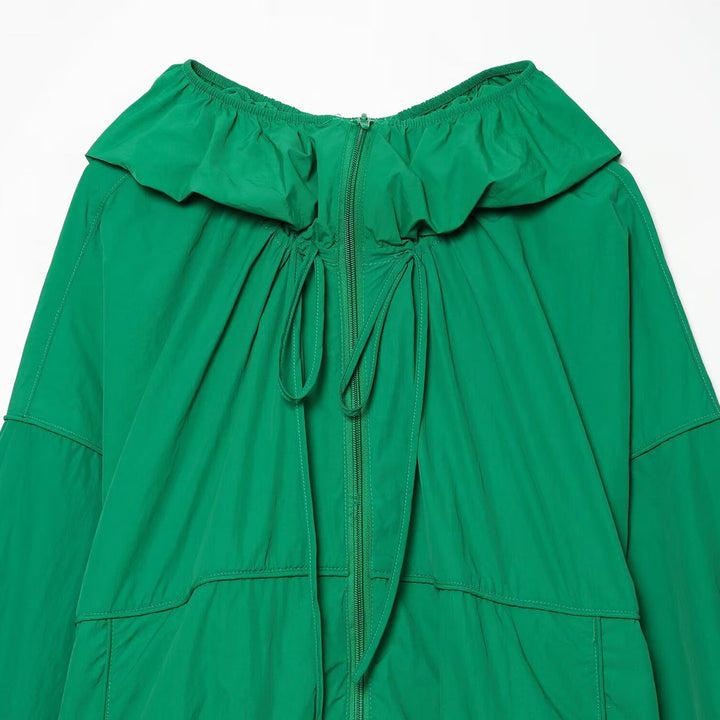 Women's Light Hoodie in Oversized Look with Drawstring and Elastic Band Amarae