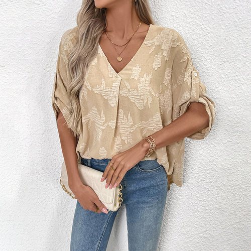 Casual textured blouse for women Amarae