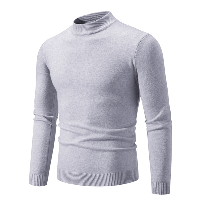 High quality cotton turtleneck sweater for men Lune London
