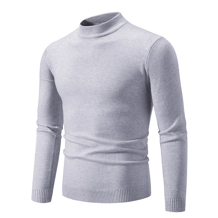 High quality cotton turtleneck sweater for men Lune London