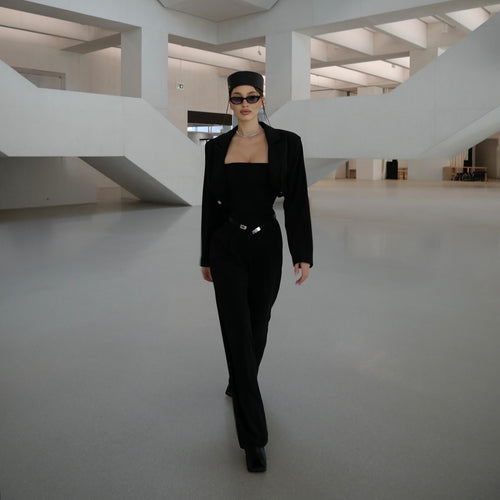 Ladies Elegant Jumpsuit with a fitted cut and trendy details Amarae