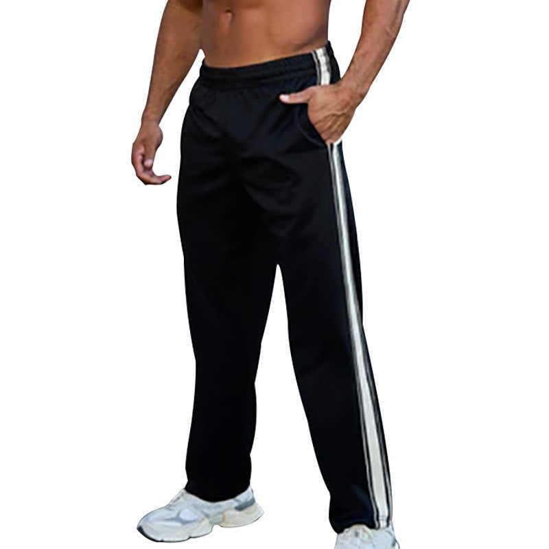 Sport leisure pants for men with side stripes Lune London
