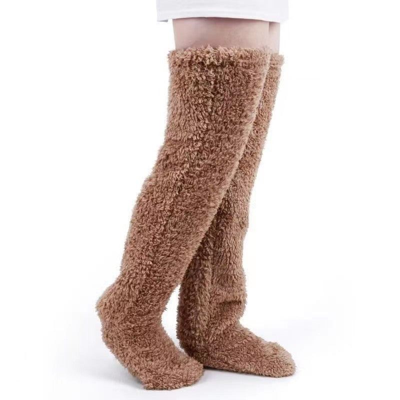 Soft Overknee Polar Socks for Women Lune London
