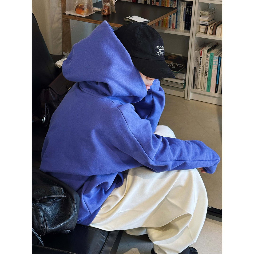 Women Loose Heavy Fleece Hoodie with Extra Large Hood and Kangaroo Pocket Amarae