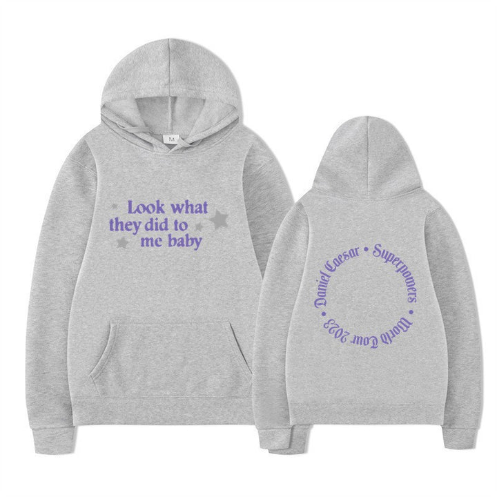 Women's hooded sweatshirt with creative slogan and unique design Chic & Stil