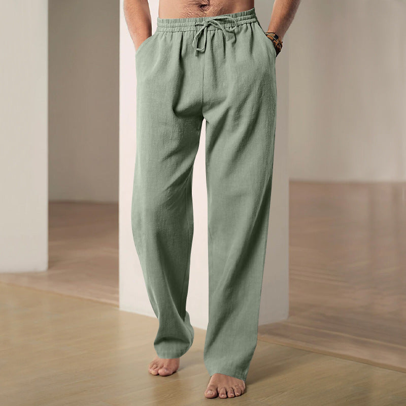 Breathable lounge pants for men with elastic waist and handy pockets Lune London