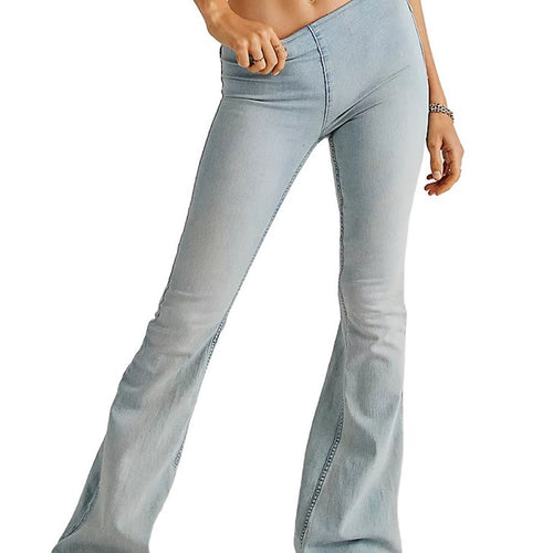Women Flared Jeans in a casual cut with a high waistband and figure-flattering silhouette Amarae