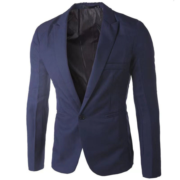 Men's Elegant Suit Blazer with Modern Cut and Fine Texture Lune London