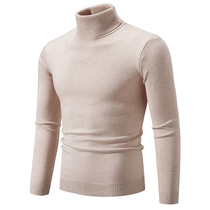 Chic turtleneck pullover for men in high-quality cotton Lune London