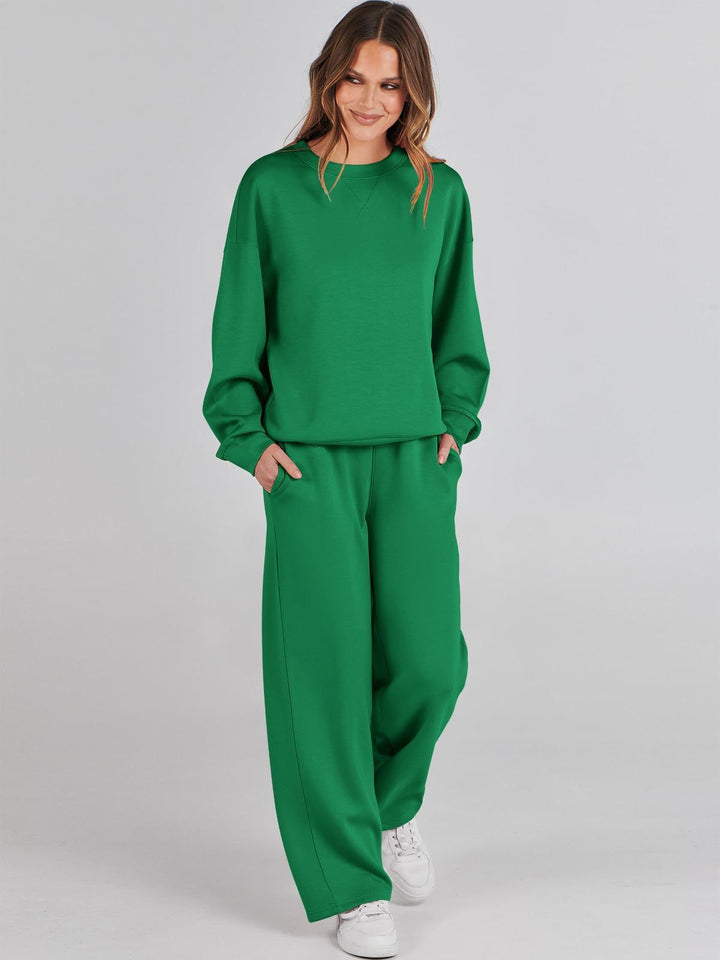 Amarae casual sweatshirt sports set for women