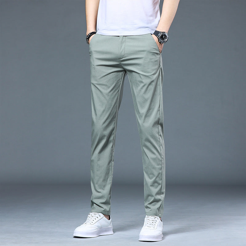 Men's elastic leisure pants with side pockets Lune London