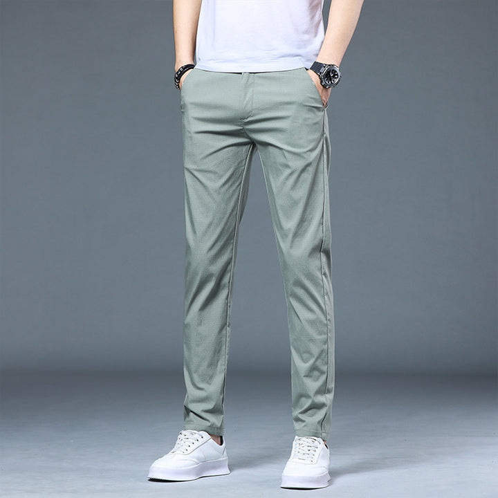 Men's elastic leisure pants with side pockets Lune London
