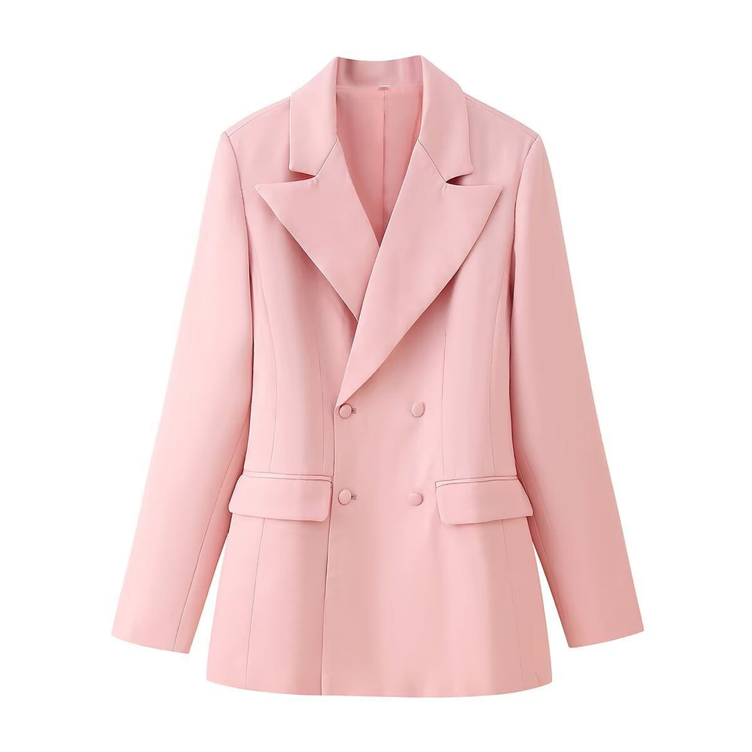 Elegant women's double-breasted blazer Lune London
