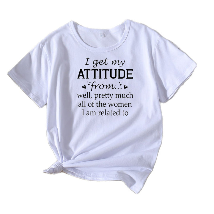 Women Funny Graphic T-shirt Lune London