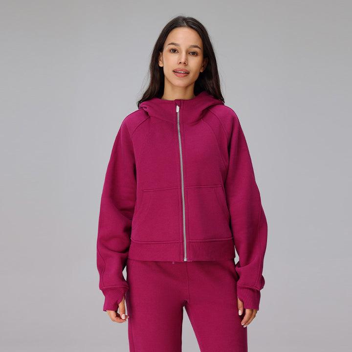 Ladies Zip Hoodie Lune London