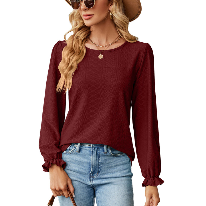 Blouse for women with pleats and elegant structured design Lune London