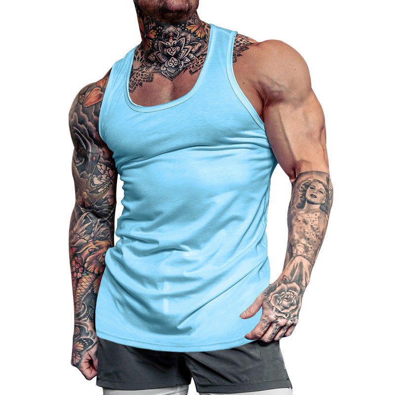 Muscle T-shirt for men in breathable fabric and elastic fit Lune London