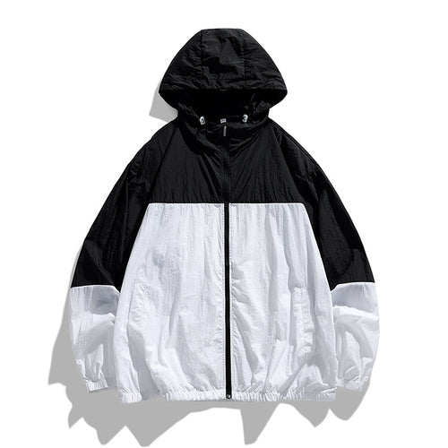 Lightweight windbreaker hoodie for women Amarae