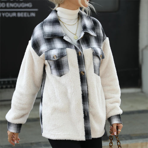 Ladies Fluffy Overshirt Amarae