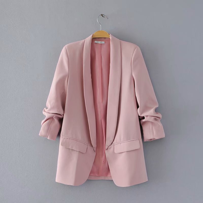 Elegant blazer for women with rolled-up sleeves and practical pockets Lune London