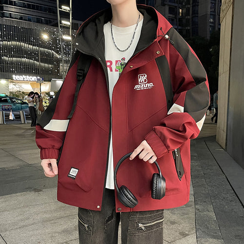 Fashion leisure jacket for men with windproof function Amarae