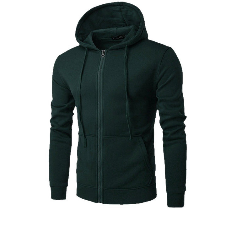 Women's hooded sweatshirt with full zip and practical pockets Lune London