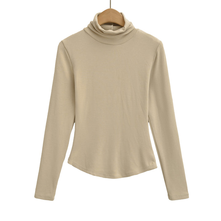Lune London Women’s Long Sleeve T-Shirt with High Collar