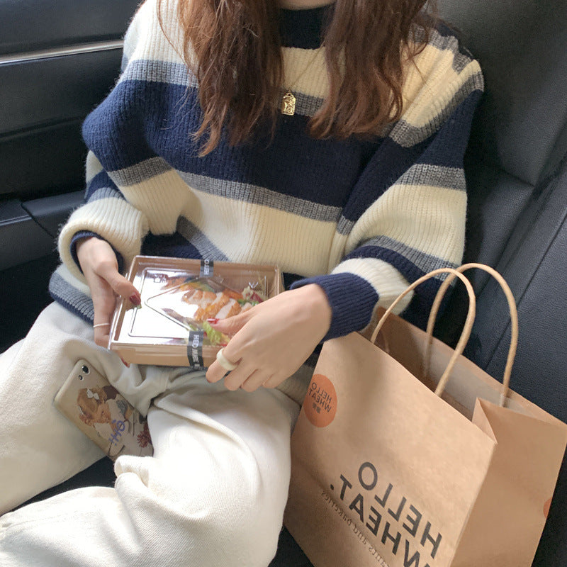 Pull en tricot oversize pour femmes Chic & Stil