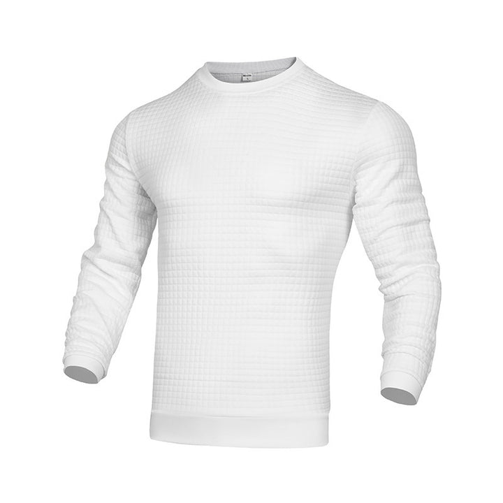 Men's sweatshirt with textured surface Lune London