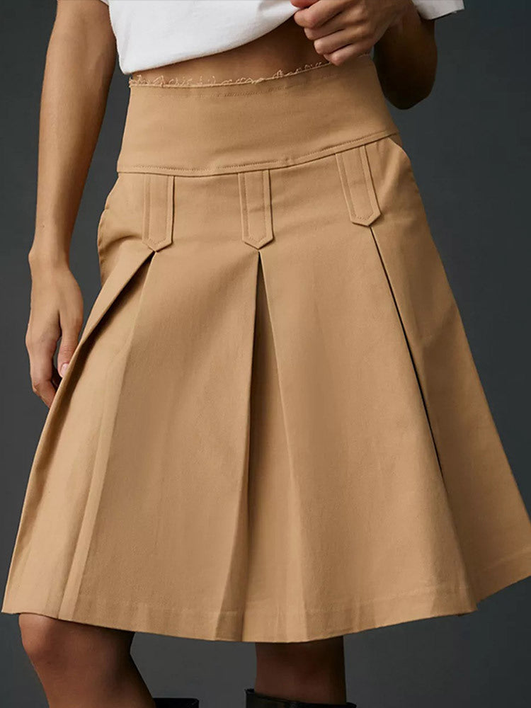 Ladies Cropped Utility Jacket with Cord Collar and Flap Pockets Amarae