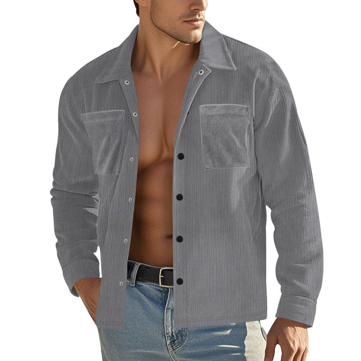 Corduroy jacket for men with practical pockets Lune London