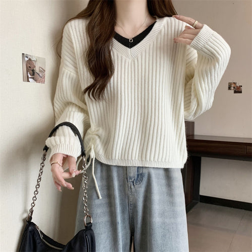 Amarae Casual Knit Sweater for Women