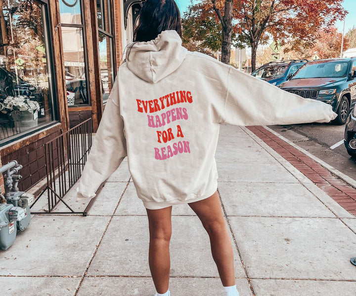 Women's hoodie with a unique motivational print and comfortable fit Chic & Stil