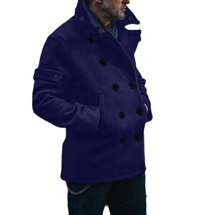 Elegant double-breasted coat for men Lune London